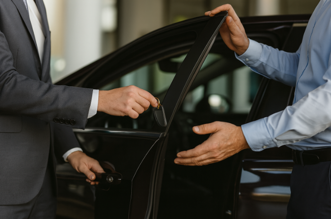 Salg af brugt bil - professionel service